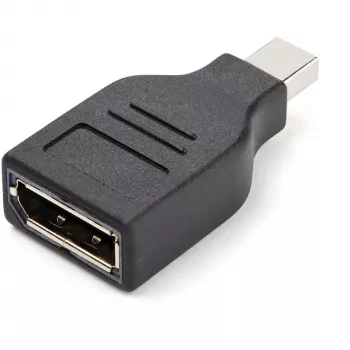 StarTech.com Kompaktný Mini DisplayPort na DisplayPort adaptér – 4K x 2K video – UHD Mini DP na DP konvertor – mDP na DP 1.2 adaptér – mDP PC/počítač na DisplayPort monitor/display – M/F