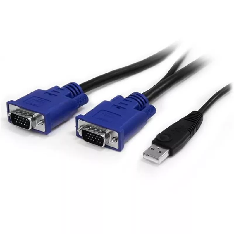 StarTech.com 16-portový 1HE rackový USB KVM prepínač sada s OSD a káblami