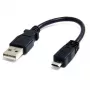 StarTech.com 15 cm Micro-USB kábel – A na Micro B, 0,1524 m, USB A, Micro-USB B, konektor samec/konektor samec, 0,48 Gbit/s, čierny