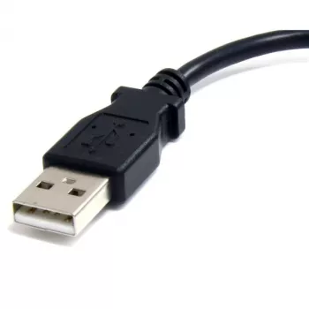 StarTech.com 15 cm Micro-USB kábel – A na Micro B, 0,1524 m, USB A, Micro-USB B, konektor samec/konektor samec, 0,48 Gbit/s, čierny