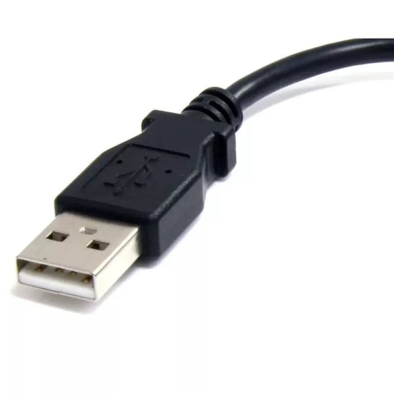 StarTech.com 15 cm Micro-USB kábel – A na Micro B, 0,1524 m, USB A, Micro-USB B, konektor samec/konektor samec, 0,48 Gbit/s, čierny
