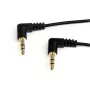 StarTech.com 3 ft štíhly 3,5 mm pravouhlý stereo audio kábel – M/M