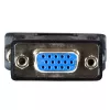 StarTech.com DVI na VGA káblový adaptér – čierny – M/F, DVI-I, VGA, čierny