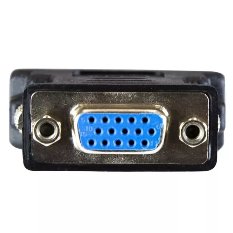 StarTech.com DVI na VGA káblový adaptér – čierny – M/F, DVI-I, VGA, čierny