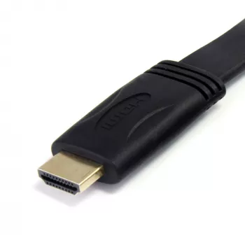 StarTech.com 1,8m plochý High-Speed HDMI kábel s Ethernet – Ultra HD 4k x 2k HDMI kábel – HDMI na HDMI M/M ~ 6 ft plochý High-Speed HDMI kábel s Ethernet – Ultra HD 4k x 2k HDMI kábel – HDMI na HDMI M/M