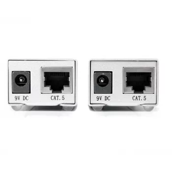 StarTech.com RS232 sériový cez Cat5 extender, 1 km (3300 ft) dosah, Plug & Play, bez softvéru, DB9 sériové rozšírenie – TAA