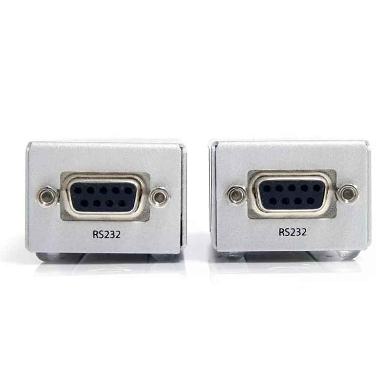 StarTech.com RS232 sériový cez Cat5 extender, 1 km (3300 ft) dosah, Plug & Play, bez softvéru, DB9 sériové rozšírenie – TAA