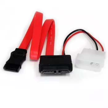 StarTech.com 30,5 cm Slimline SATA na SATA s LP4 napájacím káblom adaptér