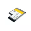 StarTech.com 2-portový Flush Mount ExpressCard 54mm SuperSpeed USB 3.0 adaptér karty s UASP podporou