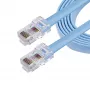 StarTech.com 6 ft Cisco Console Rollover kábel – RJ45 M/M, 1,8 m, RJ-45, RJ-45, modrá