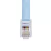 StarTech.com 6 ft Cisco Console Rollover kábel – RJ45 M/M, 1,8 m, RJ-45, RJ-45, modrá