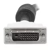 StarTech.com 2m DVI-D Dual Link kábel – M/M, 2 m, DVI-D, DVI-D, konektor samec, konektor samec, čierny, biely