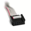 StarTech.com 16 palcov 9-pinový sériový konektor samec na 10-pinový motherboard header panel-mount kábel