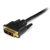 StarTech.com 5m HDMI® na DVI-D kábel – M/M, 5 m, HDMI, DVI-D, konektor samec, konektor samec, zlatý