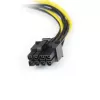 StarTech.com 15 cm LP4 na 8-pinový PCI Express grafická karta napájací adaptér