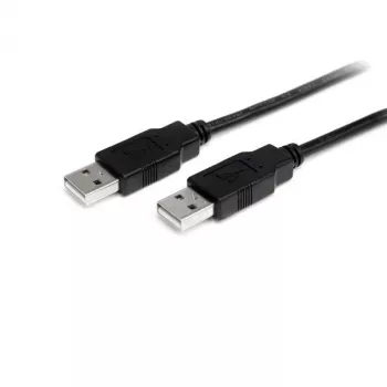 StarTech.com 2m USB 2.0 A-na-A kábel – M/M, 2 m, USB A, USB A, USB 2.0, čierny