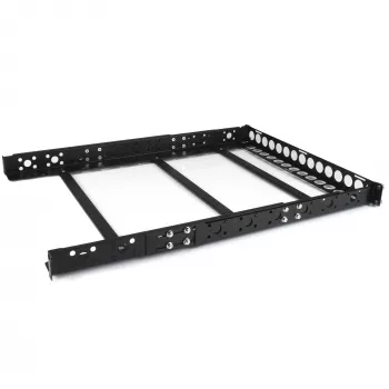 StarTech.com 1U univerzálne serverové rack lišty, hĺbkovo nastaviteľné montážne lišty pre servery, 19-palcové rack montážne lišty