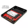 StarTech.com 2,5-palcový SATA na Mini-SATA SSD adaptérové puzdro, strieborná, 0 - 50 °C, -10 - 85 °C, 5 - 95 %, 68 mm, 98 mm