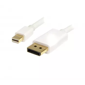 StarTech.com 1 m (3 ft) Mini DisplayPort na DisplayPort 1.2 kábel – 4K x 2K UHD Mini DisplayPort na DisplayPort adaptérový kábel – Mini DP na DP kábel pre monitor – mDP na DP konvertorový kábel