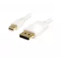 StarTech.com 1 m (3 ft) Mini DisplayPort na DisplayPort 1.2 kábel – 4K x 2K UHD Mini DisplayPort na DisplayPort adaptérový kábel – Mini DP na DP kábel pre monitor – mDP na DP konvertorový kábel