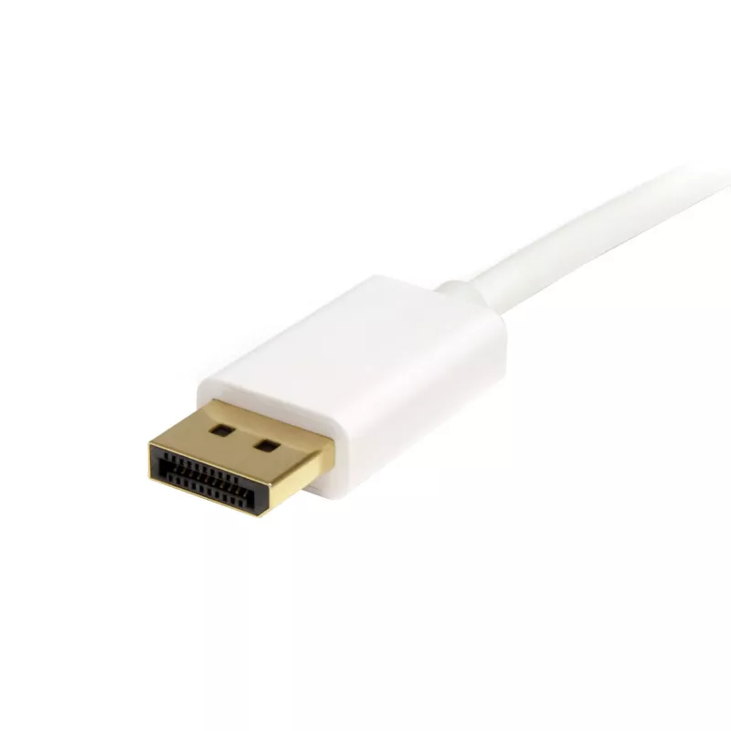 StarTech.com 1 m (3 ft) Mini DisplayPort na DisplayPort 1.2 kábel – 4K x 2K UHD Mini DisplayPort na DisplayPort adaptérový kábel – Mini DP na DP kábel pre monitor – mDP na DP konvertorový kábel