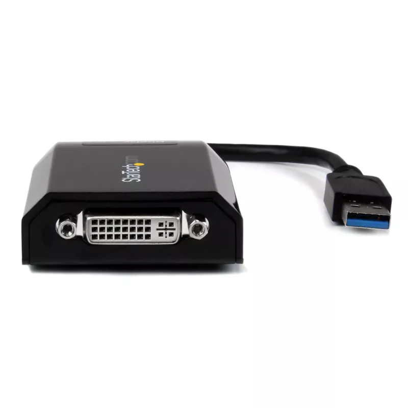 StarTech.com USB 3.0 na DVI / VGA adaptér – 2048x1152, 3.2 Gen 1 (3.1 Gen 1), USB Type-A, DVI výstup, 2048 x 1152 pixelov