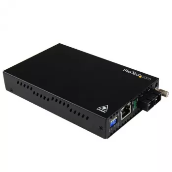 StarTech.com Gigabit Ethernet multimódový vláknový mediakonvertor SC 550 m – 1000 Mbit/s