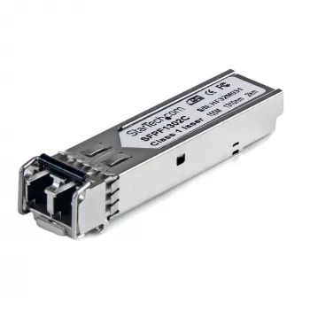 StarTech.com Cisco GLC-FE-100FX kompatibilný SFP transceiver modul – 100BASE-FX~Cisco GLC-FE-100FX kompatibilný SFP modul – 100BASE-FX – 100 Mbit/s multimódové vlákno MMF optický transceiver – 100 Mbit/s – LC 2 km – 1310 nm – DDM Cisco ASR920, IE2000, IE4000