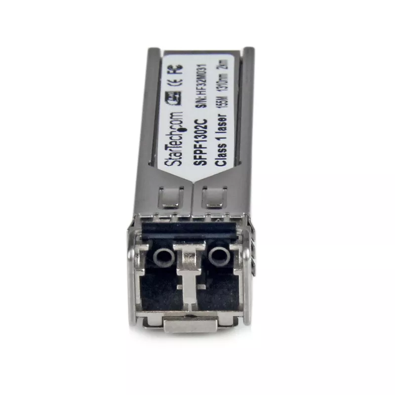 StarTech.com Cisco GLC-FE-100FX kompatibilný SFP transceiver modul – 100BASE-FX~Cisco GLC-FE-100FX kompatibilný SFP modul – 100BASE-FX – 100 Mbit/s multimódové vlákno MMF optický transceiver – 100 Mbit/s – LC 2 km – 1310 nm – DDM Cisco ASR920, IE2000, IE4000