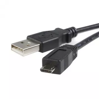 StarTech.com 0,5 m Micro-USB kábel – A na Micro B, 0,5 m, USB A, Micro-USB B, USB 2.0, konektor samec/konektor samec, čierny