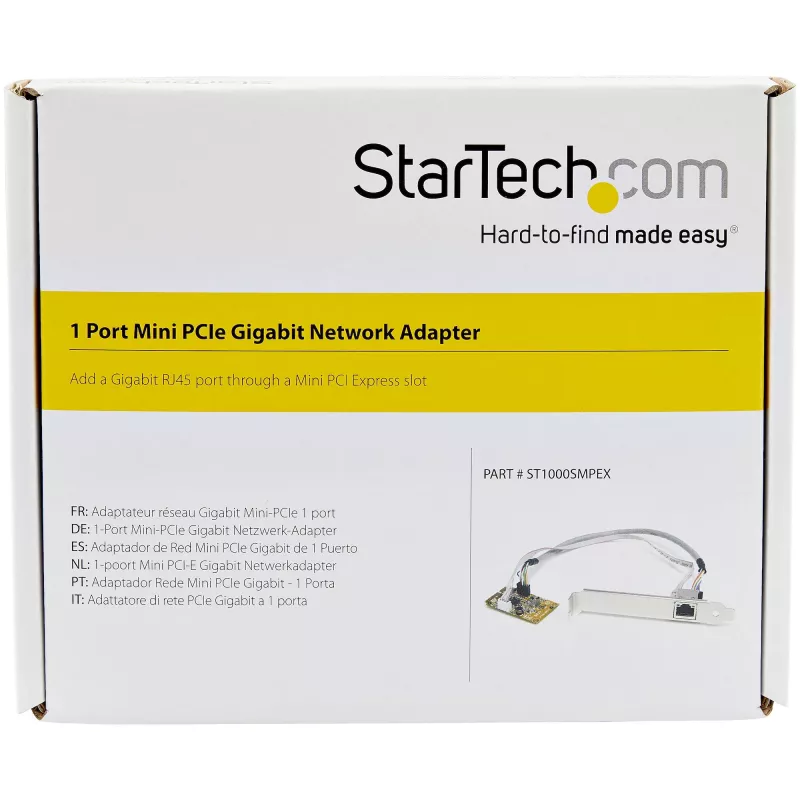 StarTech.com Mini PCI Express Gigabit Ethernet sieťový adaptér NIC karta