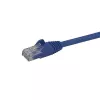 StarTech.com 3m CAT6 Ethernet kábel – modrý CAT 6 Gigabit Ethernet kábel – 250MHz 100W PoE RJ45 UTP sieťový/patch kábel bez zaistenej západky s odľahčením ťahu, jednotlivo testovaný