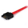 StarTech.com 0,3 m SATA predlžovací kábel, 0,3 m, SATA III, SATA 7-pinový, SATA 7-pinový, konektor samec/konektor samica, čierny, červený