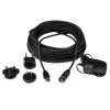 StarTech.com 15 m USB 2.0 aktívny predlžovací kábel – M/F, 15 m, USB A, USB A, USB 2.0, samec/samica, čierna