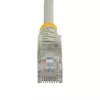 StarTech.com Cat5e patchnový kábel s RJ45 konektormi bez západky – 15 m, sivý
