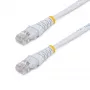 StarTech.com 15 m Cat5e biela tvarovaná RJ45 UTP Cat 5e patchnový kábel – 15 m patchnový kábel