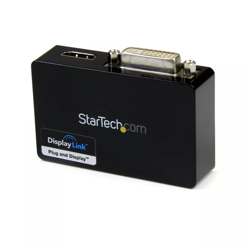 StarTech.com USB 3.0 na HDMI / DVI adaptér – 2048 x 1152, 3.2 Gen 1 (3.1 Gen 1), USB Type-B, DVI výstup, HDMI výstup, 2048 x 1152 pixelov