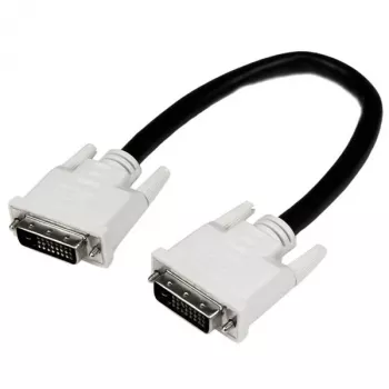 StarTech.com 1 m DVI-D Dual Link kábel – M/M, 1 m, DVI-D, DVI-D, samec, samec, čierna
