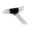 StarTech.com 1-portový 16 palcový DB9 sériový portový plech na 10-pinový header – Low Profile