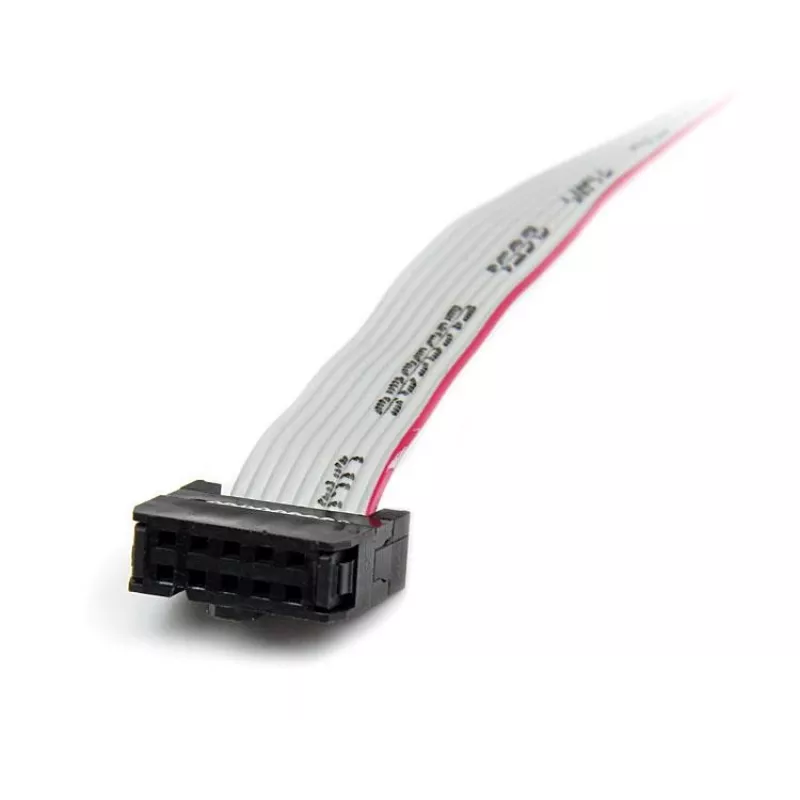 StarTech.com 1-portový 16 palcový DB9 sériový portový plech na 10-pinový header – Low Profile