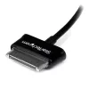 StarTech.com USB OTG adaptérový kábel pre Samsung Galaxy Tab, 0,1524 m, Samsung 30p, USB A, čierny, konektor samec, konektor samica