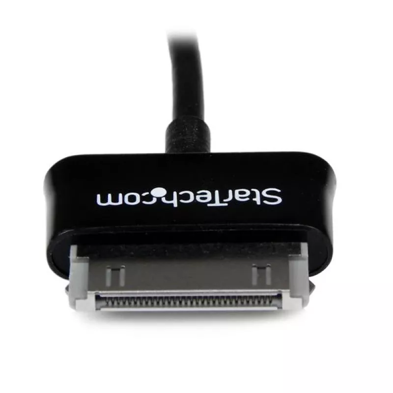 StarTech.com USB OTG adaptérový kábel pre Samsung Galaxy Tab, 0,1524 m, Samsung 30p, USB A, čierny, konektor samec, konektor samica