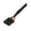StarTech.com 61 cm interný 5-pinový USB IDC kábel pre základnú dosku F/F