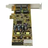 StarTech.com dvojportový PCI Express Gigabit Ethernet PCIe sieťový kartový adaptér – PoE/PSE