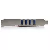 StarTech.com 4-portová PCI USB 3.0 adaptérová karta s SATA/SP4 napájacím konektorom