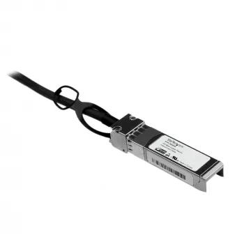 StarTech.com Cisco SFP-H10GB-CU5M kompatibilný 5 m 10G SFP+ na SFP+ priame prepojovacie Twinax kábel – 10GbE SFP+ medený DAC 10 Gbit/s nízkoenergetický pasívny Mini GBIC/transceiver modul DAC Firepower ASR920 ASR9000