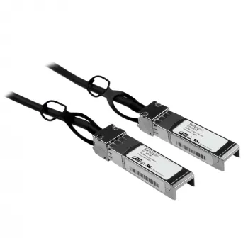 StarTech.com Cisco SFP-H10GB-CU3M kompatibilný 3 m 10G SFP+ na SFP+ priame prepojovacie Twinax kábel – 10GbE SFP+ medený DAC 10 Gbps nízkoenergetický pasívny Mini GBIC/transceiver modul DAC Firepower ASR920 ASR9000