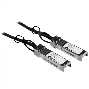 StarTech.com SFP-H10GB-CU2M kompatibilný 2 m 10G SFP+ na SFP+ priame prepojovacie Twinax kábel – 10GbE SFP+ medený DAC 10 Gbps nízkoenergetický pasívny Mini GBIC/transceiver modul DAC Firepower ASR920 ASR9000