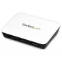 StarTech.com USB 3.0 na Gigabit Ethernet NIC sieťový adaptér s 3-portovým hubom - biela