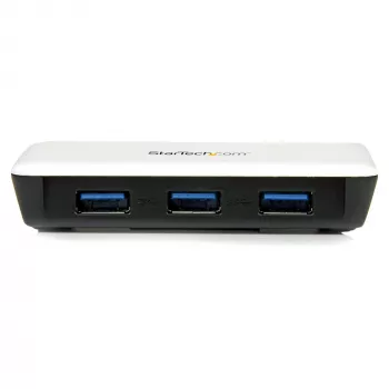 StarTech.com USB 3.0 na Gigabit Ethernet NIC sieťový adaptér s 3-portovým hubom - biela